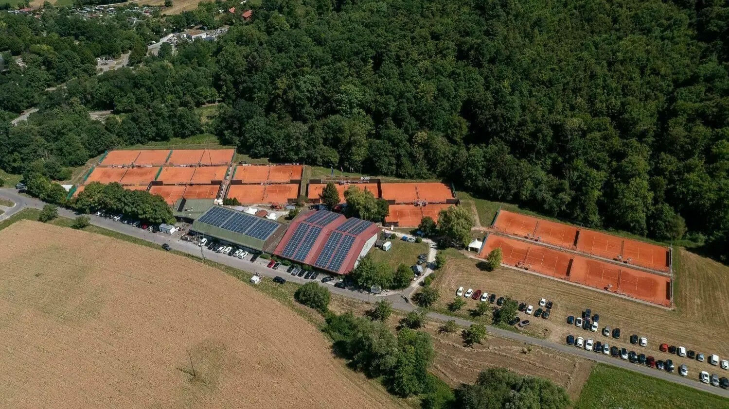 Luftbild Anlage
